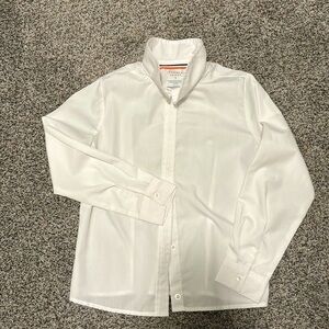 Bundle - French toast uniform white shirts — 1 long-sleeve + 1 shortsleeved